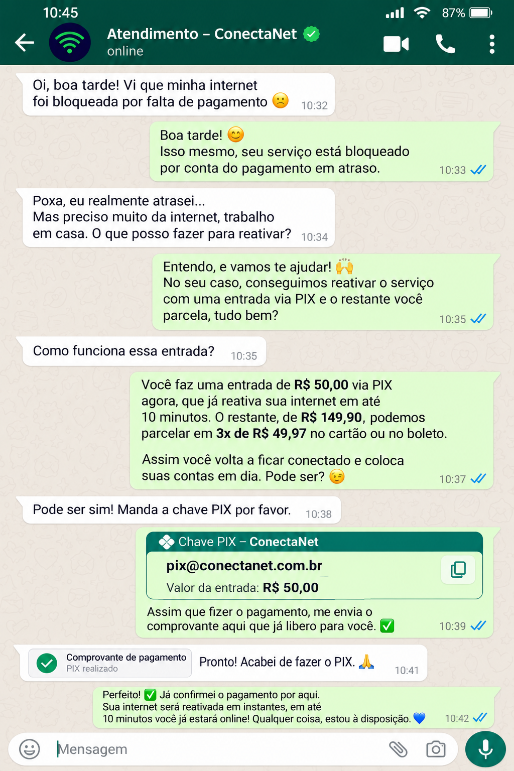 Prova Social - Resultado 1